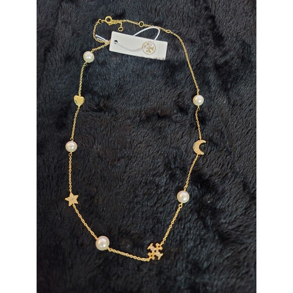 Tory Burch Jewelry - Tory Burch Necklace gold Star and Moon